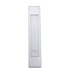 Tirador de cajón oculto PL005 LS707 rectangular de aleación de zinc, diseño minimalista, fácil instalación para muebles y aparatos eléctricos - Product Image 1