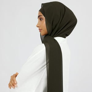 2025 New High Cotton Jersey Plain Hijab for Women Customizable Logo for Summer Traditional <b>Scarf</b> & <b>Shawl</b> for Muslim Women - Product Image 2