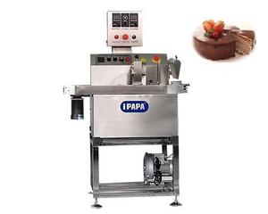 Nouvelle machine à enrober au chocolat entièrement automatique pour le revêtement de barres chocolatées, niveau de sécurité élevé, marque <span class=keywords><strong>PAPA</strong></span> - Product Image 5