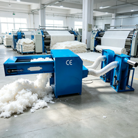 Machine de remplissage de fibres de polyester, machine d'ouverture de fibres, machine de remplissage d'oreillers