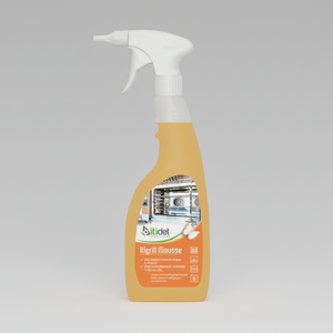 Dégraissant moussant et dissolvant de carbone pour fours, grilles et hottes de cuisine, action mousse puissante, 12 bombes de pulvérisation de 750ml - Product Image 2