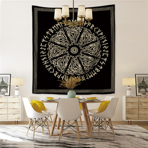 Mejor calidad tapiz manta suave lavable mandala <span class=keywords><strong>tarot</strong></span> patrón personalizado pared tapices - Product Image 4