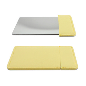 Saiyii กระจกแต่งหน้าหนัง PU ทรงสี่เหลี่ยมผืนผ้าดีไซน์ใหม่สำหรับวันฮาโลวีนกระเป๋าเดินทางแบบพกพาสำหรับเป็นของขวัญโปรโมชั่น - Product Image 5