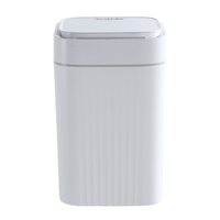 Poubelle domestique intelligente sans contact Poubelles automatiques en plastique