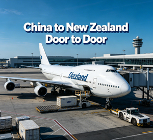 International express delivery from China to the New Zealand, door-to-door shipping, delivery to private <b>addresses</b> available. - Product Image 1
