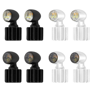 Feu Stop <span class=keywords><strong>Clignotant</strong></span> LED Moto Avant Arrière Universel Mini Lampe pour <span class=keywords><strong>Harley</strong></span> Sportster XL Touring pour Yamaha pour BMW - Product Image 2