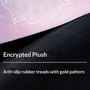 Tapis de yoga portable et antidérapant en caoutchouc naturel, ultra-fin de 1,5 mm, en polaire de daim, pliable, pour le sport en extérieur et les voyages - Product Image 3