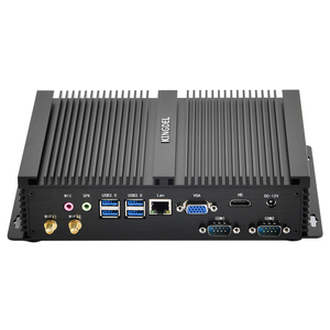 Industriële <span class=keywords><strong>mini</strong></span>-pc uit de VS, Core i7 8e generatie, 16GB DDR4+512GB NVMe SSD, dubbele 4K-schermen, ventilatorloos, snelle verzending - Product Image 2
