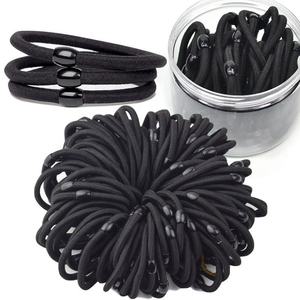 Banda de anillo de pelo de goma plana básica <span class=keywords><strong>Kknekki</strong></span> cuerda de pelo de terciopelo de invierno lazo de Pelo elástico colorido para mujer y niñas - Product Image 2