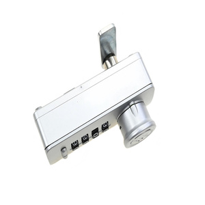 Serrure à combinaison automatique YH3727 pour armoire, conception à quatre molettes à réinitialisation facile - Product Image 4
