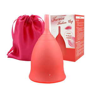 Furuize OEM Color IS013485/IS09001/REACH Coupes menstruelles réutilisables Produit de santé Silicone médical Tom Organic - Product Image 1