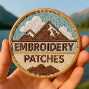 Parche Bordado de Diseño Libre, para Coser o Planchar, con Logotipo de Letras Personalizado, Troquelado, Estilo Libertad - Product Image 4