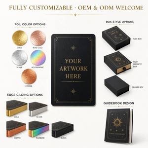 Servicios de Impresión para Fabricantes, Impresión de Cartas de Tarot con Preguntas de Conversación Personalizadas, Impresión de Cartas de Juego - Product Image 2