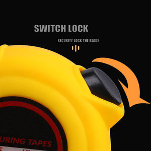 شريط قياس فولاذي قابل للسحب عالي الدقة بطول 5 أمتار، أدوات قياس متعددة الاستخدامات قابلة للتخصيص - Product Image 2