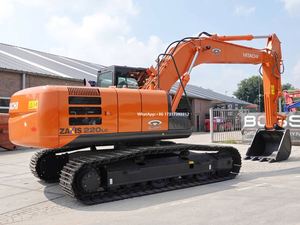 Excavatrice à haute efficacité HITACHI ZX220LC d'occasion, d'origine japonaise, multifonctionnelle, en bon état, en vente - Product Image 5