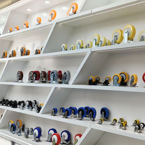 Roulette légère de 2 pouces 50mm avec roue en PU hautement renforcée pour équipement industriel à charge élevée - Product Image 6