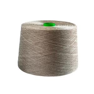 Fil fantaisie 100% lin, écologique, tissage OE, recyclable, blanc brut, 24NM, <span class=keywords><strong>fibre</strong></span> courte, semi-blanchi, lin naturel européen - Product Image 1