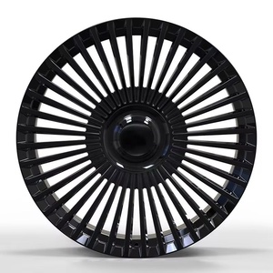 Rines de Aleación de Aluminio Forjado TiXin 10,000T 10J con Acabado Negro Hipermetalizado, Nuevos para <span class=keywords><strong>Mercedes</strong></span> G63 2022 de 24 Pulgadas - Product Image 1