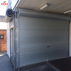<span class=keywords><strong>Porte</strong></span> à enroulement en aluminium haute vitesse, résistante au vent, pour entrepôt extérieur, <span class=keywords><strong>garage</strong></span>, sécurité, <span class=keywords><strong>avec</strong></span> commande manuelle - Product Image 4