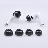 Embouts d'oreille en mousse à mémoire de forme éponge Bouchons d'oreille antibruit Écouteurs de remplacement pour Apple Airpods Pro 3 Fit in Charging Case