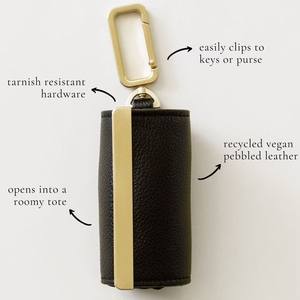 Borsa a Tracolla Pieghevole Grande in Nylon Stile <span class=keywords><strong>Vintage</strong></span> Ecologica con Ciondolo Portachiavi e Manico Singolo - Product Image 5