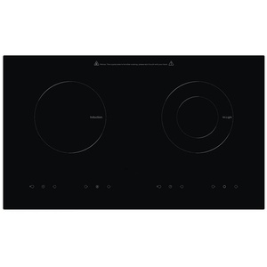 Cuisinière à induction portable à usage commercial, à brûleur unique, fonction hotpot, surface en acier inoxydable, design fin, commande tactile - Product Image 1