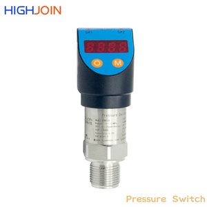 Controlador de Presión HIGHJOIN SS304 IP65 con Conexión de Abrazadera Roscada, Interruptor de Presión LED 4-20mA NPN con Relé para Control Industrial - Product Image 3