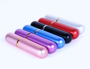 Оптом Пустой Круглый верхний и нижний цветной ароматерапия назальный ингалятор 5 мл ароматический назальный ингалятор с металлическим корпусом - Product Image 2