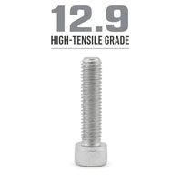 ISO 14579 DIN 6929 Cl. Vis à tête hexagonale à six pans creux 10.9 12.9 M2-M90 en acier galvanisé à chaud ASME B18.3 2 # -4'' Moleté