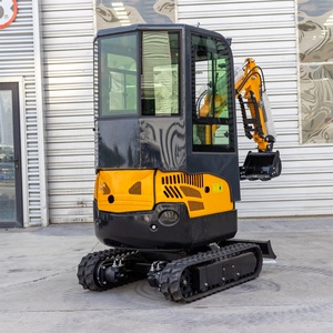 Mini-excavatrice insonorisée HT-13 de 1,3 tonne avec porte à double joint pour travaux de terrassement en milieu hospitalier, certifiée CE Euro <span class=keywords><strong>5</strong></span>, faible niveau sonore intérieur - Product Image 6