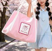 Sac fourre-tout en toile coréen personnalisé pour femme, imprimé, avec deux anses, grande capacité, pour l'été, vente en gros, OEM, ODM