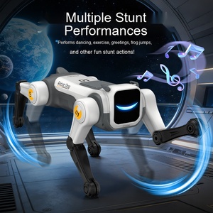 Cane <span class=keywords><strong>Robot</strong></span> Intelligente Jimei con AI, Touchscreen, Wi-Fi, Controllo Vocale Remoto, <span class=keywords><strong>Azioni</strong></span> Acrobatiche, Compagno Interattivo, Display LED, Ricaricabile - Product Image 3