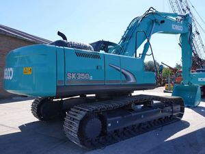 รถขุดตีนตะขาบ KOBELCO SK350LC ขนาด 35 ตัน จากญี่ปุ่น เครื่องจักรก่อสร้างไฮดรอลิก พร้อมเครื่องยนต์ มอเตอร์ ปั๊ม และชิ้นส่วนหลักอื่นๆ สำหรับขาย - Product Image 4