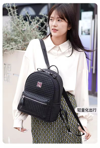 High Quality Women <b>Backpack</b> <b>Purse</b> Fashion Pu Leather Large Designer Travel Bag Ladies Shoulder Bags - Product Image 6