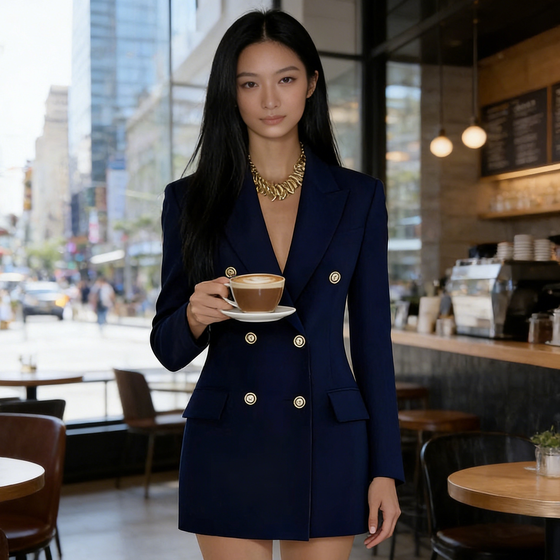 สีกรมท่า