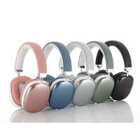 Headphone Nirkabel BT Berkualitas Tinggi dengan Lapisan Metalik untuk Permainan, Ponsel, Komputer, MP3 OEM&ODM Over-ear