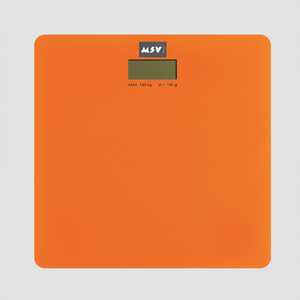 Bilancia da Bagno MSV VERRE Arancione 30*30CM - Product Image 2