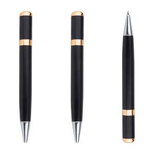 Elegante Bolígrafo de Metal de Lujo, Bolígrafo de Rodillo Único en Negro Mate y Blanco con Logotipo Personalizado, el Mejor Regalo para Jefes y Mentores - Product Image 1