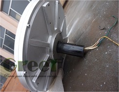Générateur à flux axial PMG 10 KW 300 RPM, haute densité de puissance, tension personnalisable pour réseau rural - Product Image 3