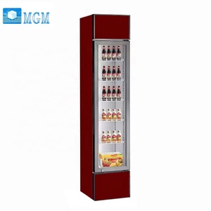 <span class=keywords><strong>Congelador</strong></span> Vertical Delgado con Puerta de Vidrio para Helados, Mini Refrigerador Comercial <span class=keywords><strong>Estrecho</strong></span> para Exhibición en Tiendas - Product Image 1