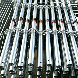 Sistema di Ponteggio a Rosetta a Bloccaggio Rapido, Ponteggio Multidirezionale Allround con Blocco ad Anello in Acciaio Zincato per Supporto e Sostegno del Calcestruzzo - Product Image 2