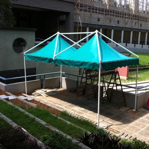 Tente Pagode Moderne à Double Couche Duocai pour Fêtes en Plein Air, Cérémonies Religieuses, Tente en Tissu avec Parois Latérales pour Mariages, Expositions, <span class=keywords><strong>Chapiteau</strong></span> - Product Image 1