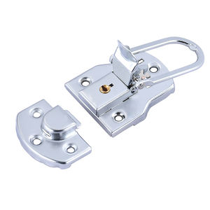 स्टील ब्रीफकेस पार्ट्स उपकरण बॉक्स फ्लाइट केस और टूल केस लैच लॉक - Product Image 3