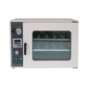 Laboratorio Secado al vacío Horno seco Laboratorio Pequeño químico Programable Pantalla Led Proveedores de preextracción eléctrica de alta temperatura