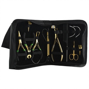Kit Profesional de Herramientas para Extensiones de Cabello con Pinzas para Remover Micro Link y Tape In, Cortador de Queratina y Herramienta para Enhebrar Cuentas - Product Image 1
