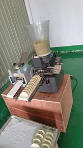 "Máquina técnica japonesa para Hacer bolas de masa fritas, empanada que forma Gyoza, máquina eléctrica para hacer Samosas, Cuadrado redondo - Product Image 5