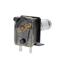 JIHPUMP 24v dc Petite Mini Pompe Péristaltique 8mm 500 500ml 500 ml/min D'eau Liquide Pompes Doseuses de L'application Dans Le Lait