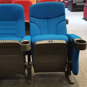 Sinema salonu için toptan kumaş tiyatro sandalyesi oditoryum koltukları