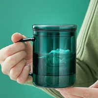 Théière en verre transparente écologique artisanale et élégante Xingchen XC-P05 avec infuseur pour les boissons