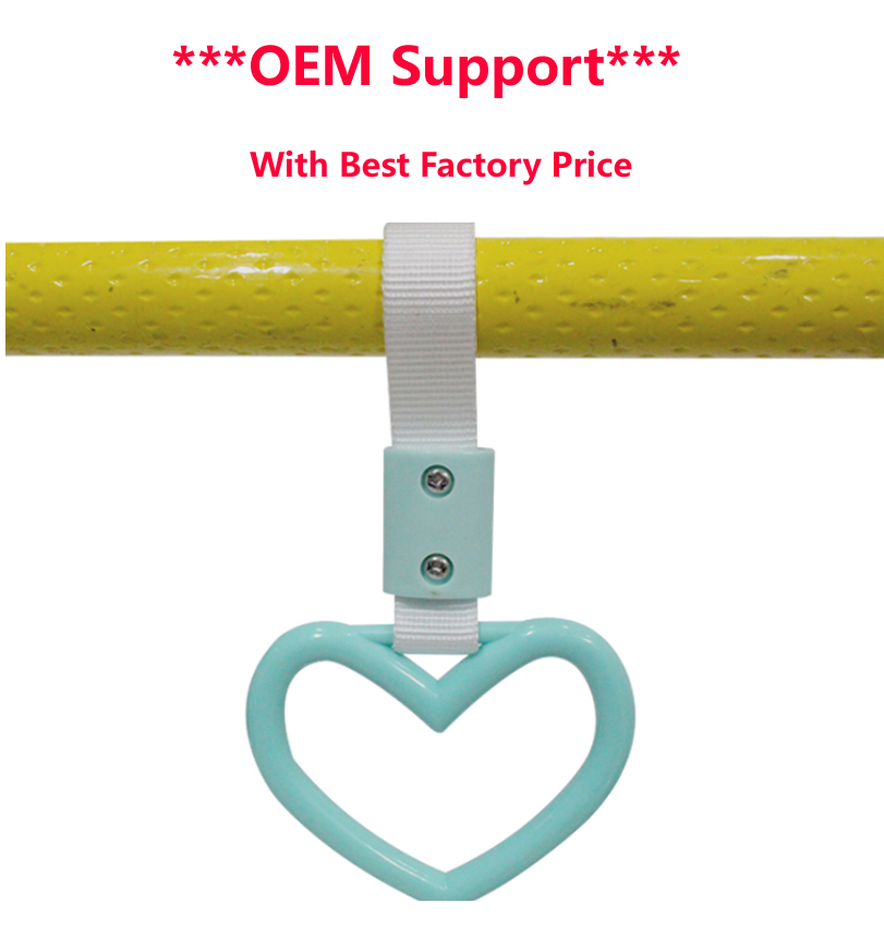 Tsurikawa JDM кольцо очаровательное японское сердце и кольцо в форме ручки метро